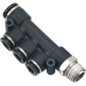 Threaded Manifold Push To Connect Fitting