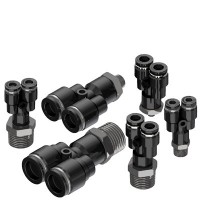 Branch Y Push To Connect Fitting