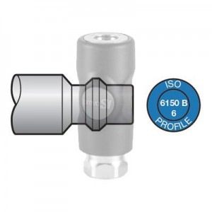 Safety Quick Coupling - 1/4 inch Industrial Interchange