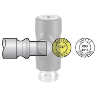 Safety Quick Coupling - 1/4 inch Aro 210 Interchange