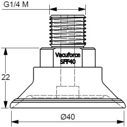SFF40N-45-G1/4M SFF40N-45-G1/4M