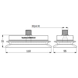 SOB55X110N-60-M14 SOB55X110N-60-M14